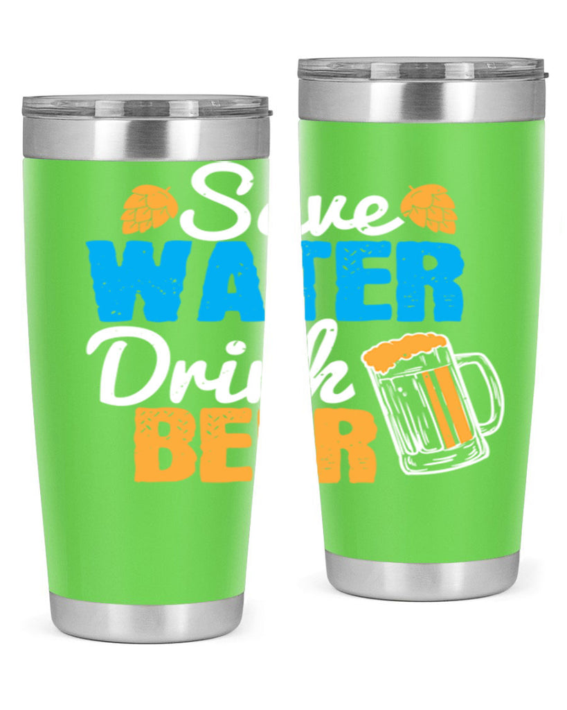 save water drink beer 12#- beer- Tumbler