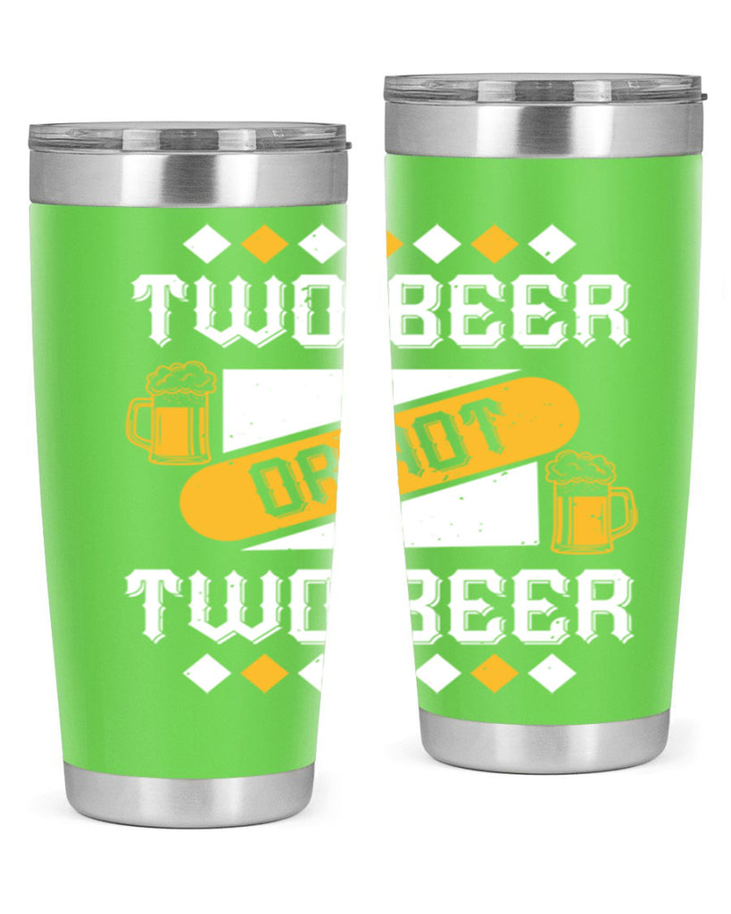 two beer or not two beer 3#- beer- Tumbler