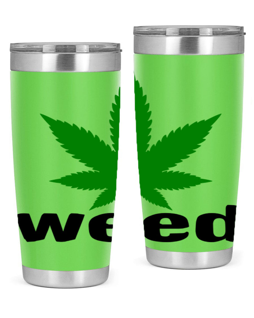 weed 279#- marijuana- Tumbler