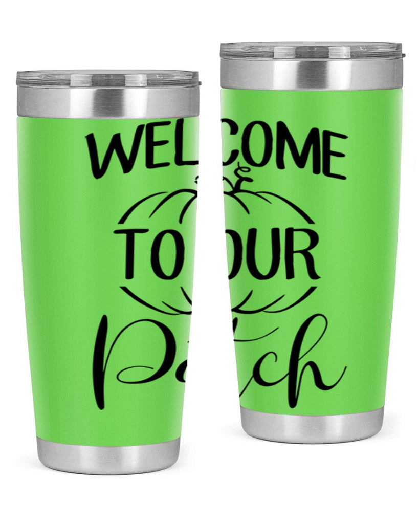 welcome to our patch 632#- fall- Tumbler