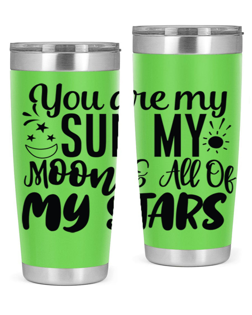 you are my sun my moon all of my stars 4#- family- Tumbler