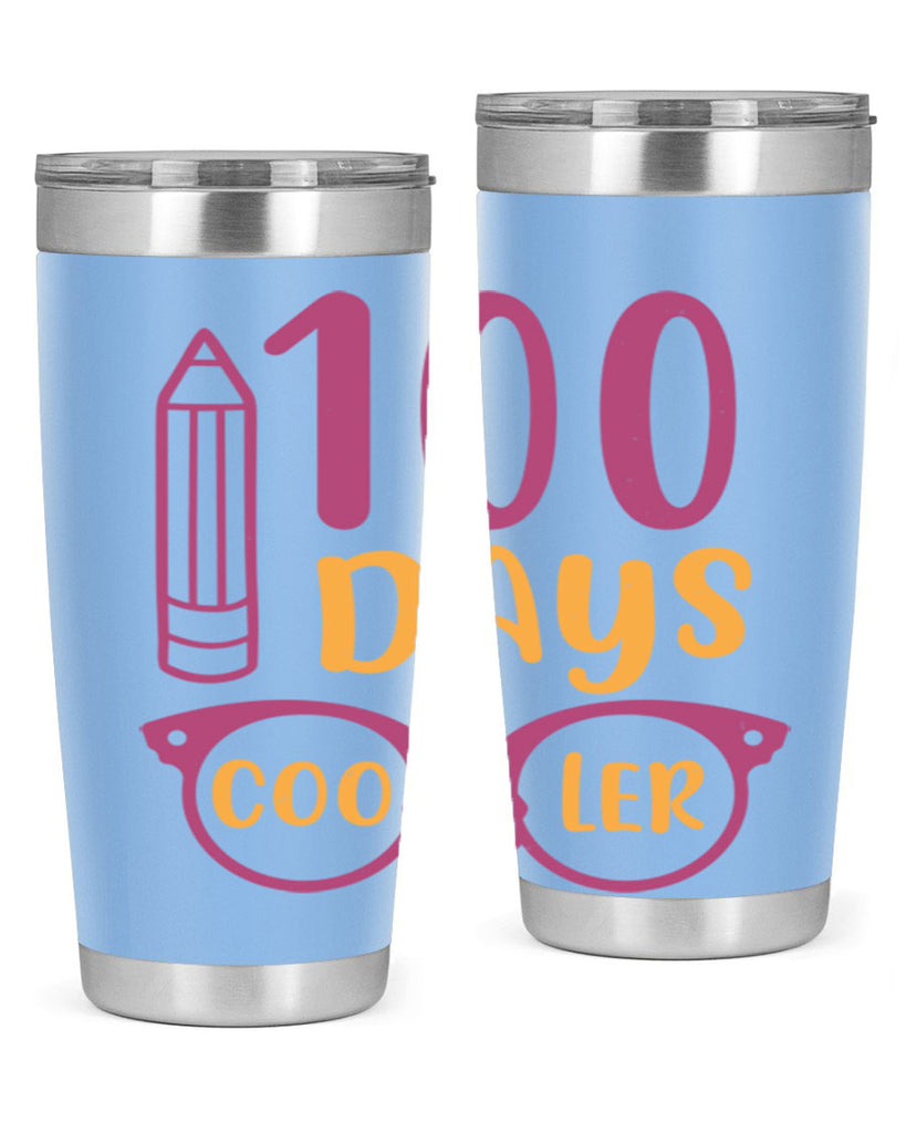 2 days cooler 42#- 100 days of school- Tumbler