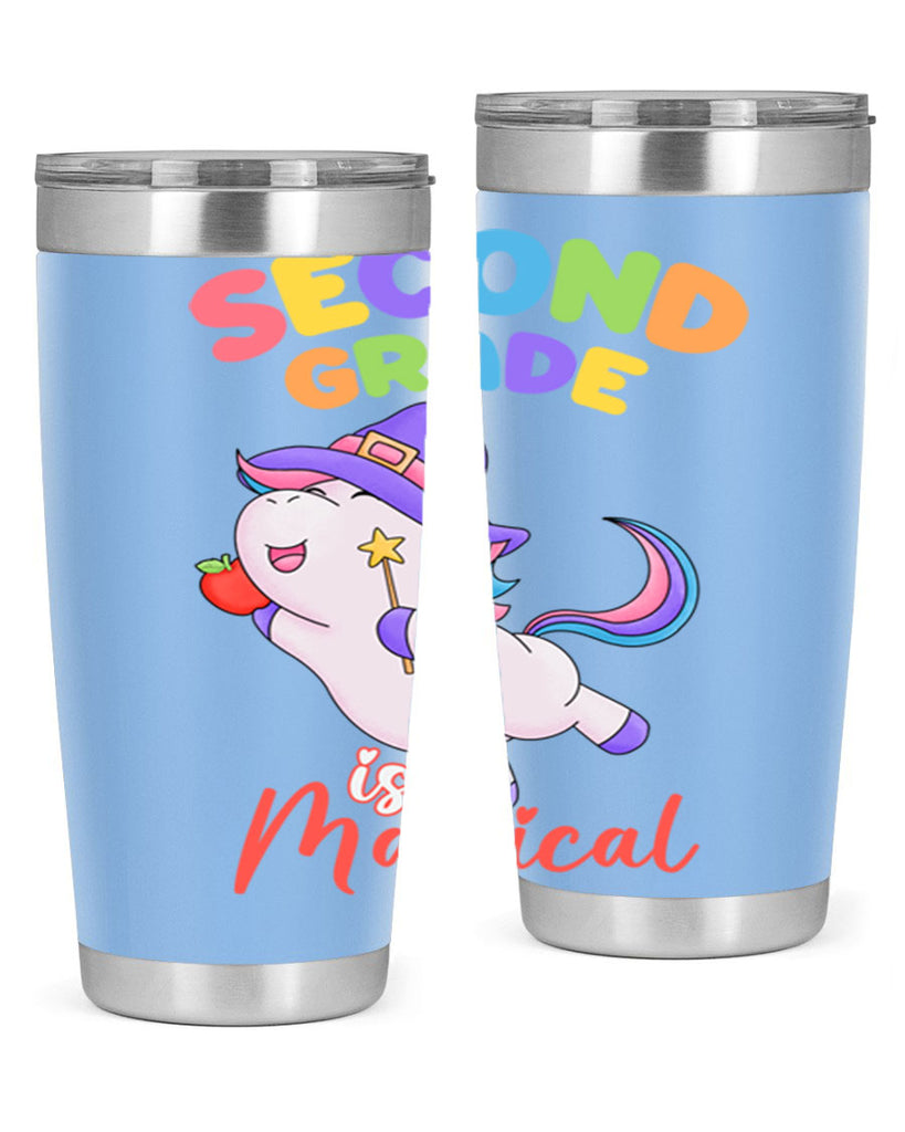 2nd Grade is Magical Unicorn 5#- second grade- Tumbler