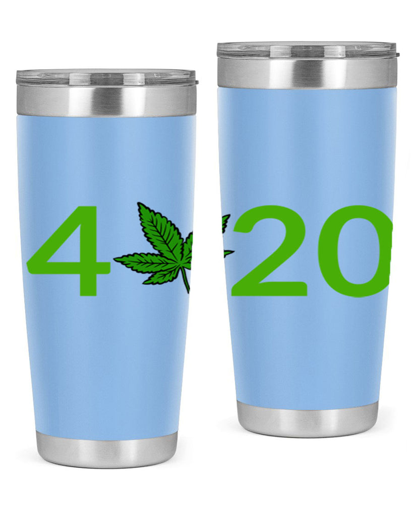 4 cannabis 20#- marijuana- Tumbler