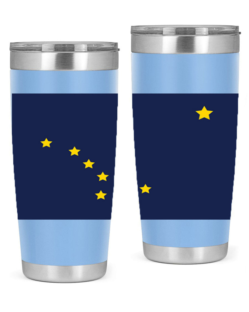 Alaska 50#- Us Flags- Tumbler