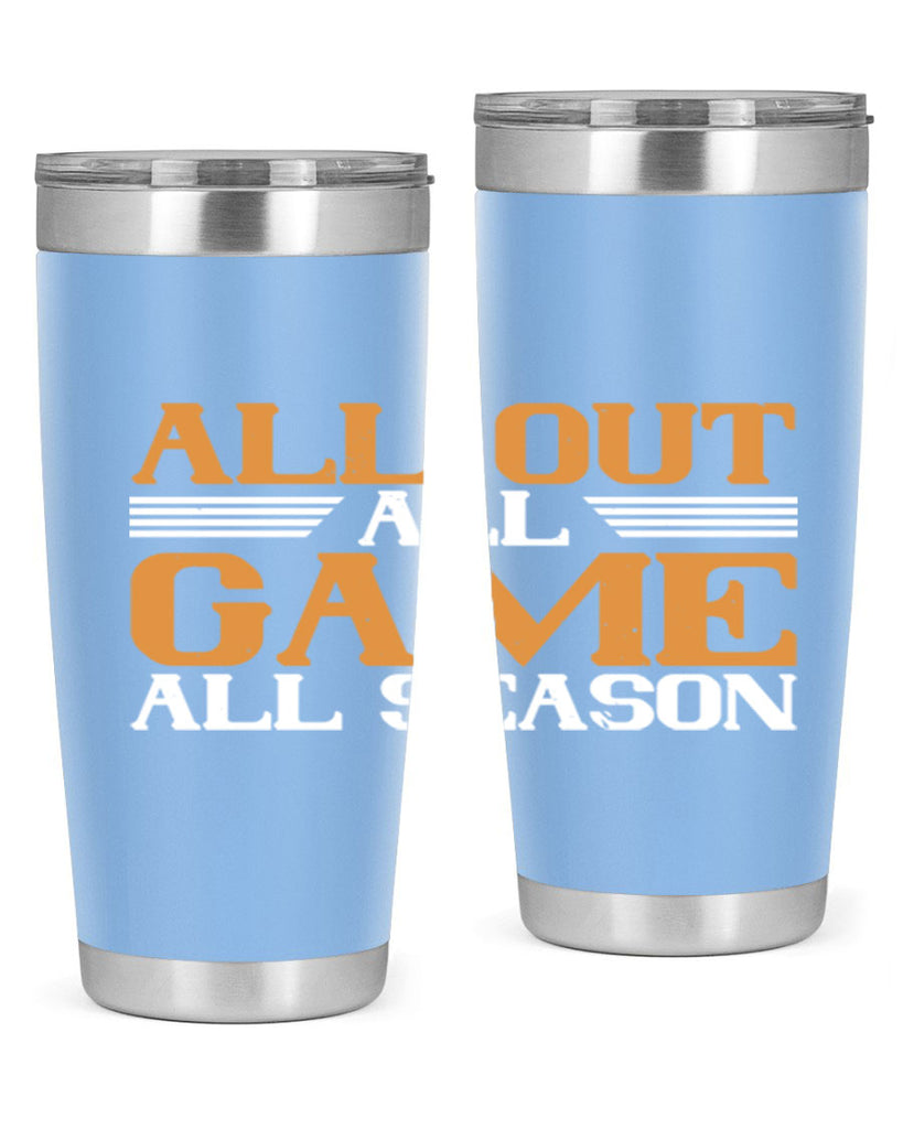 All out all game all season 2238#- badminton- Tumbler