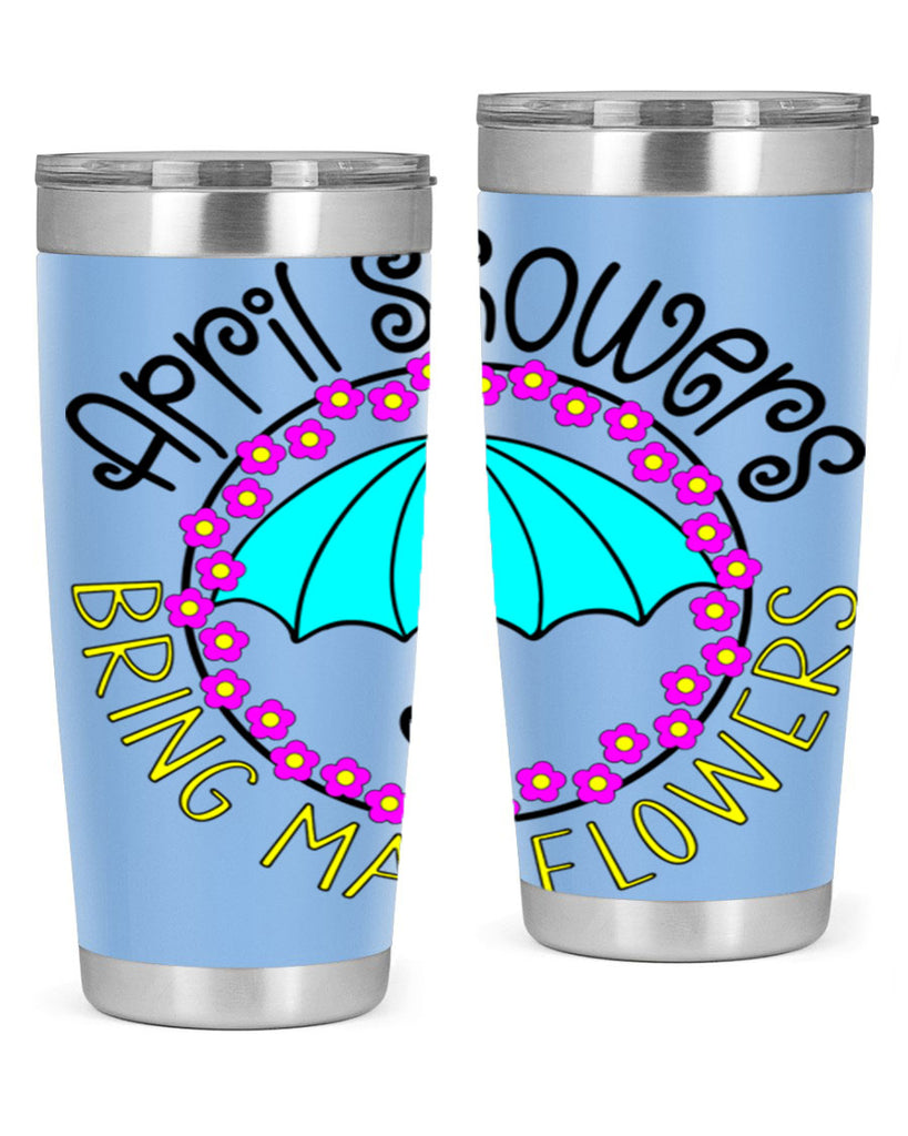 April showers21#- spring- Tumbler