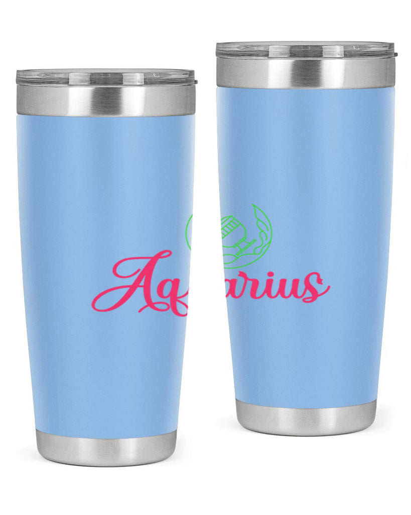 Aquarius 70#- zodiac- Tumbler