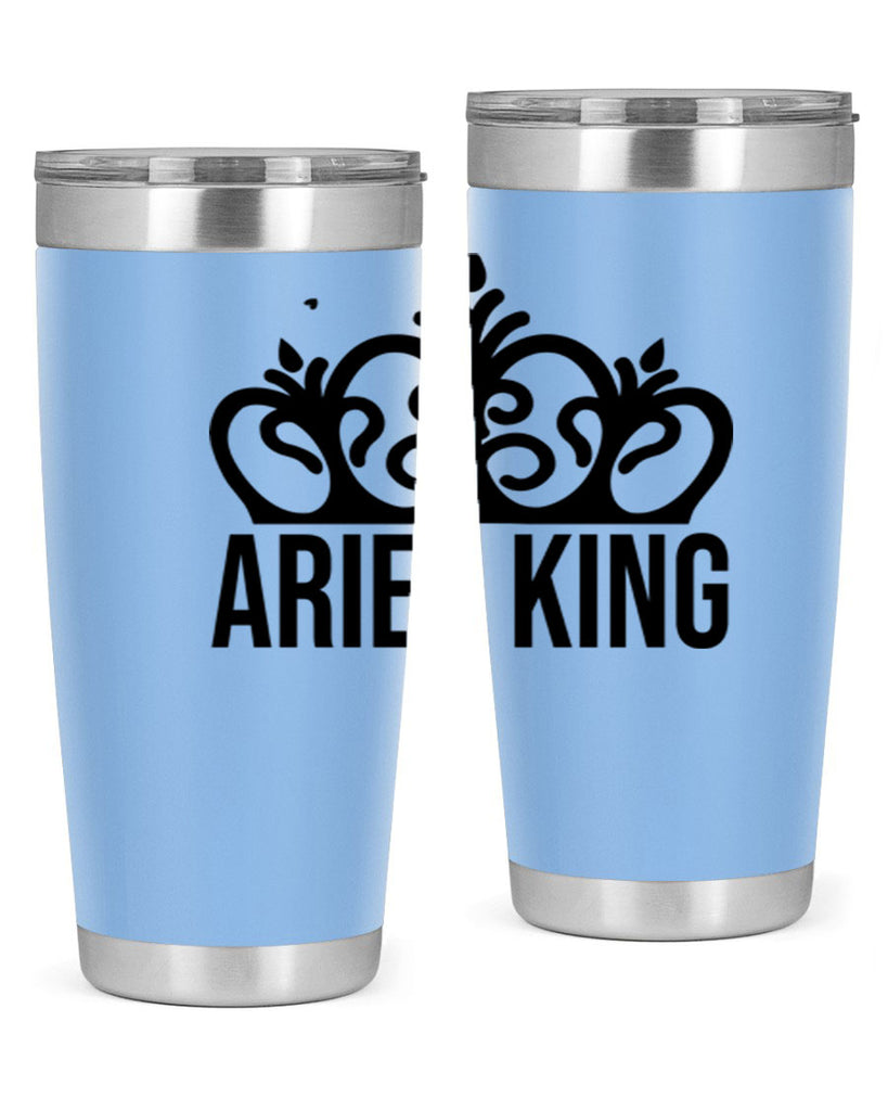 Aries king 107#- zodiac- Tumbler