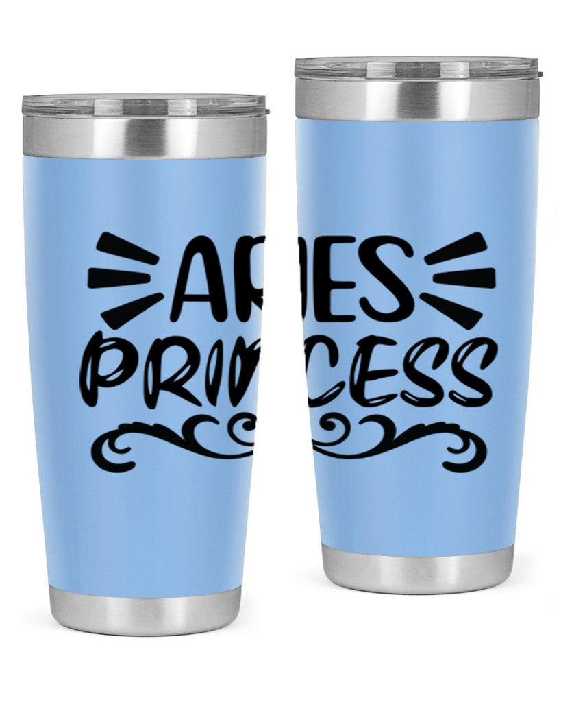 Aries princess 117#- zodiac- Tumbler