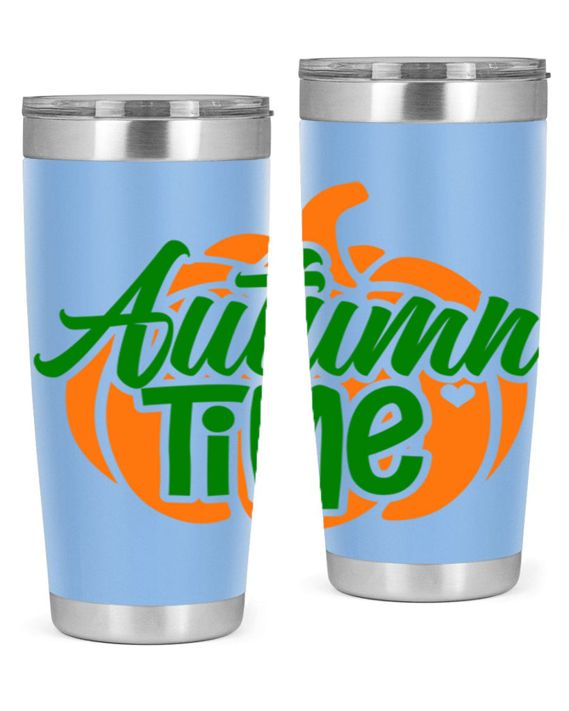 Autumn Time 34#- fall- Tumbler