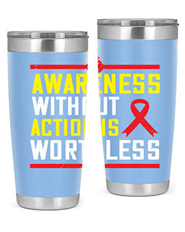 Awareness without action is worthless Style 3#- self awareness- Tumbler