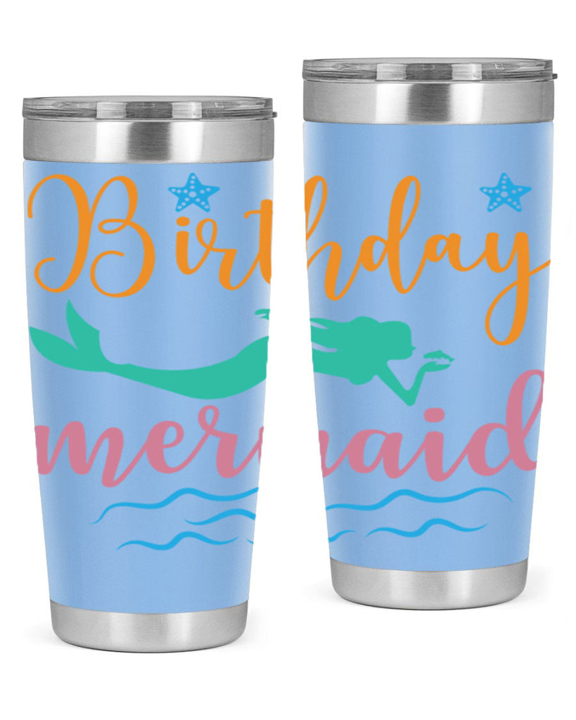 Birthday Mermaid Design 79#- mermaid- Tumbler