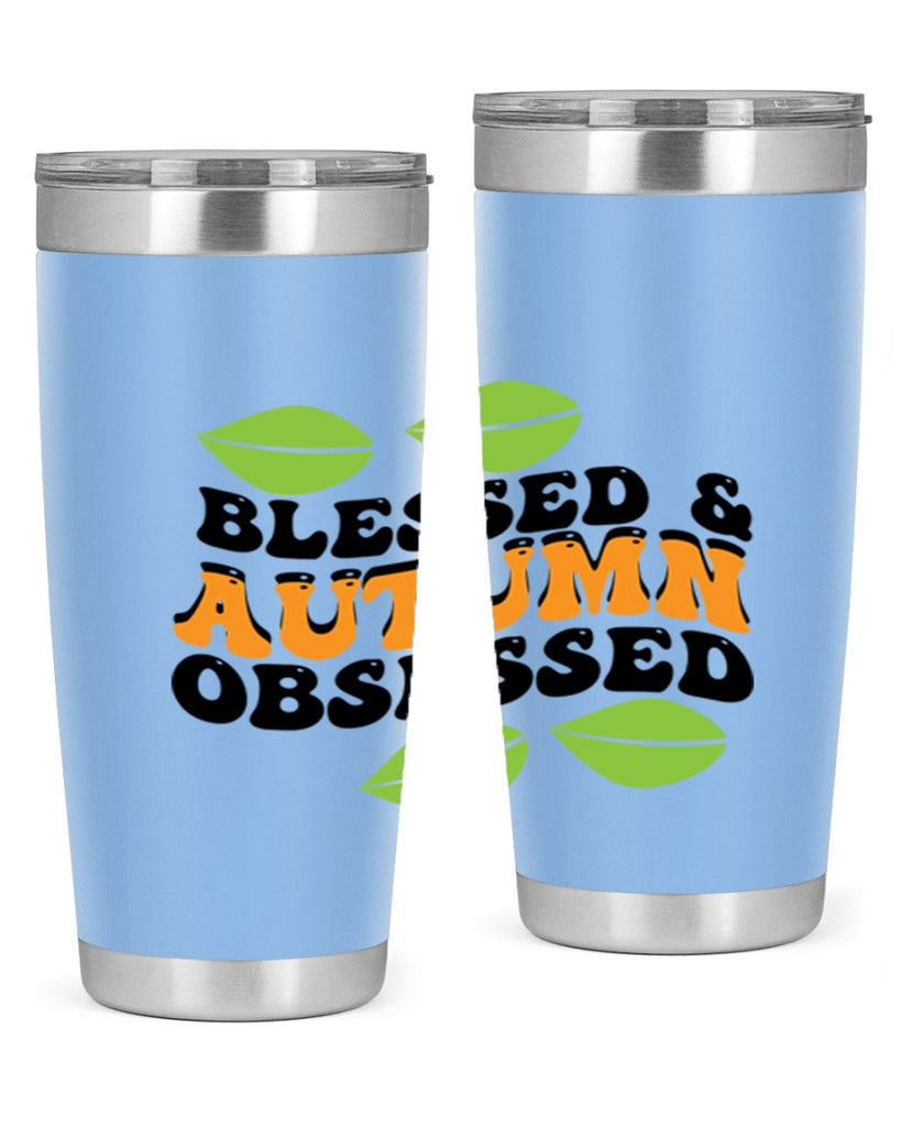 Blessed Autumn Obsessed 48#- fall- Tumbler