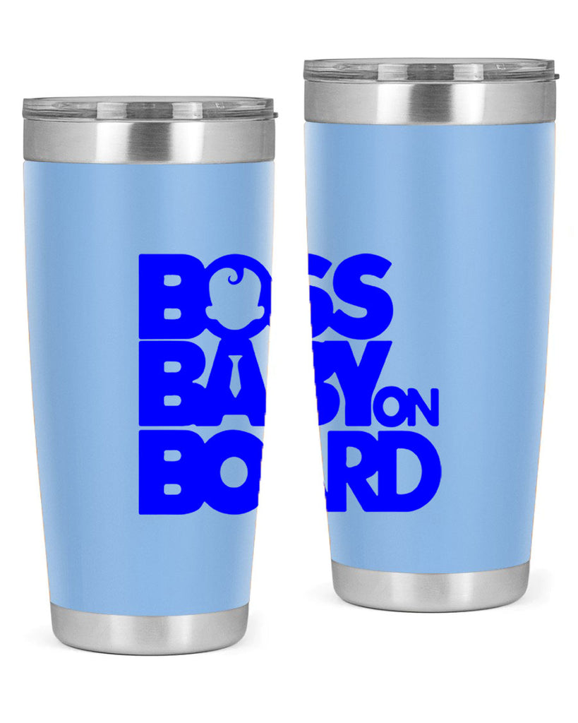 Boss Baby On Board 2#- black words phrases- Cotton Tank