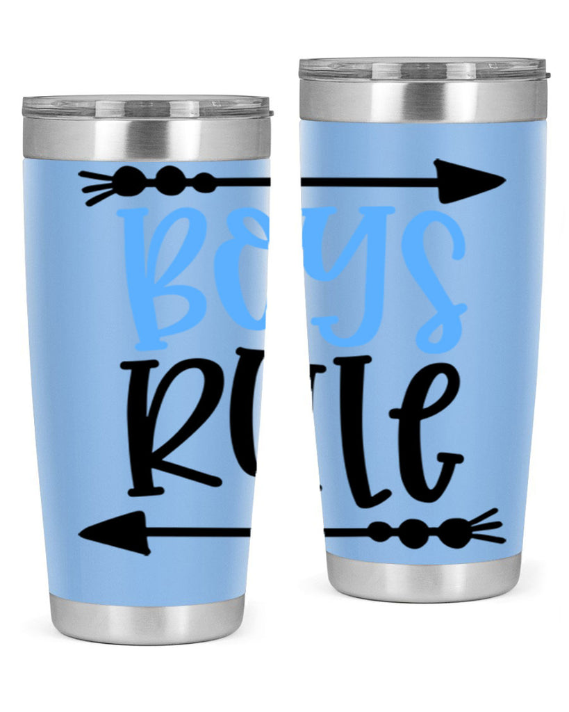 Boys Rule Style 108#- baby- tumbler