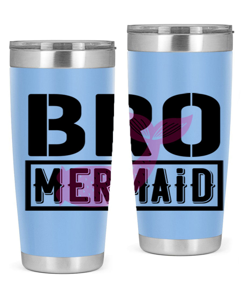 Bro mermaid 85#- mermaid- Tumbler