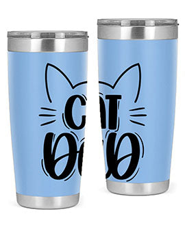 Cat Dad Style 81#- cat- Tumbler