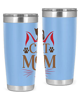 Cat Mom Style 6#- cat- Tumbler