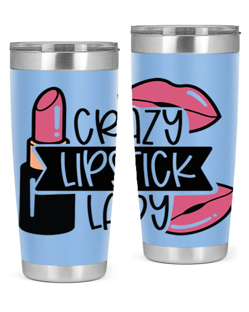 Crazy Lipstick Lady Style 108#- make up- Tumbler