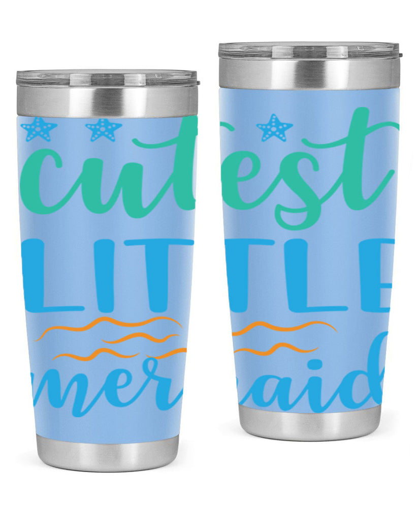Cutest Little Mermaid Design 97#- mermaid- Tumbler