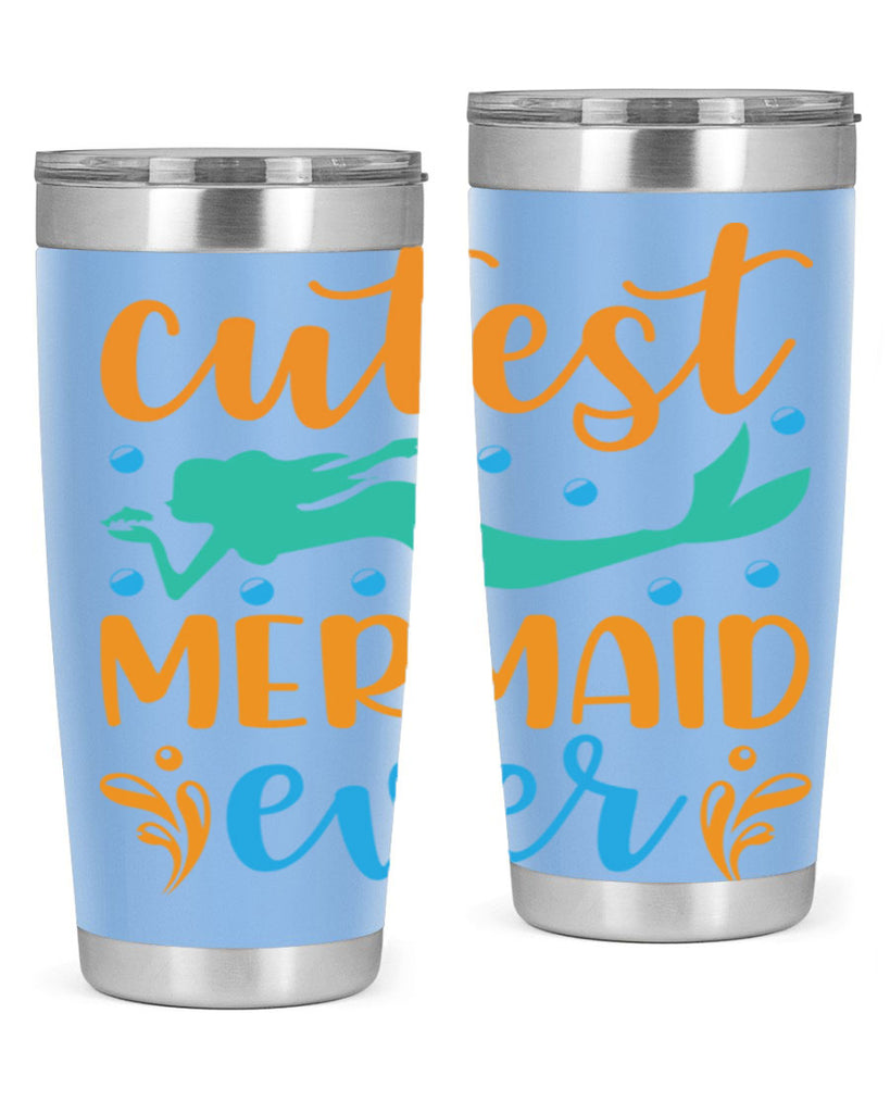 Cutest Mermaid Ever Design 102#- mermaid- Tumbler