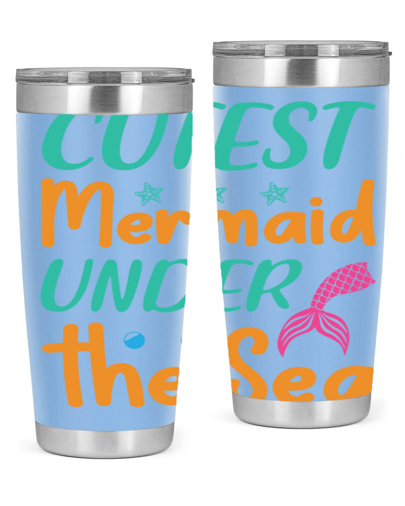 Cutest Mermaid Under the Sea 107#- mermaid- Tumbler