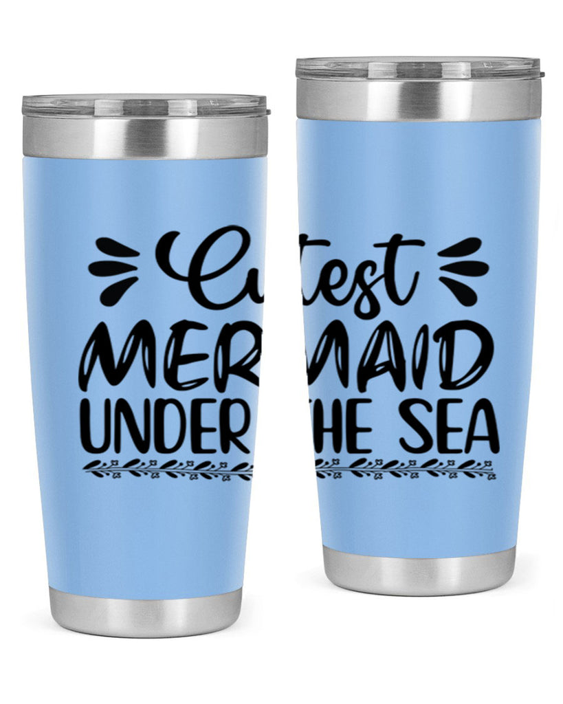 Cutest mermaid under the sea 105#- mermaid- Tumbler