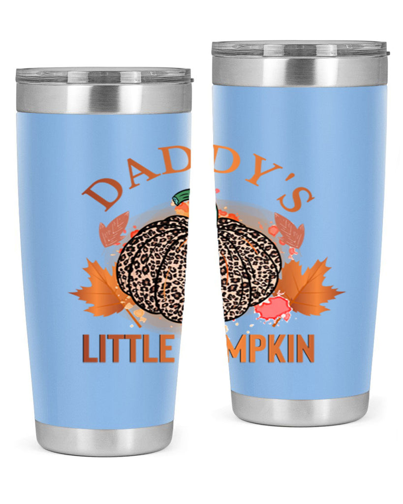 Daddys Little Pumpkin 67#- fall- Tumbler