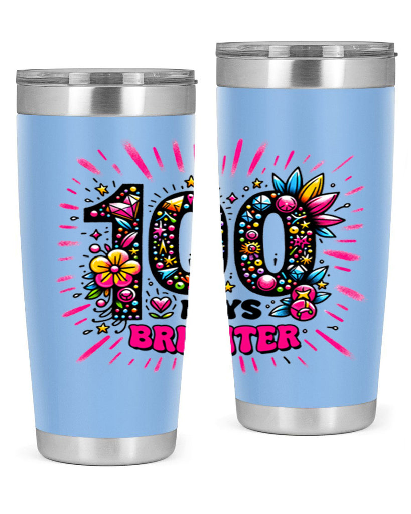 Easy 100 Days of School 50#- 100 days of school- Tumbler