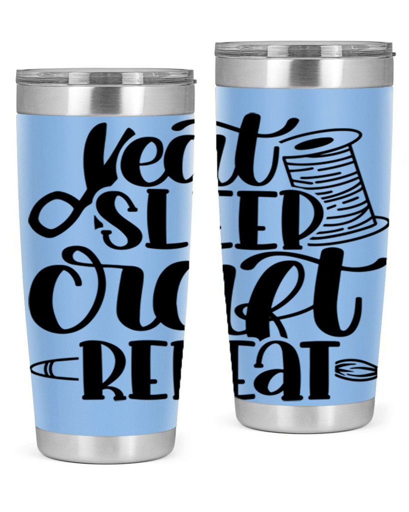 Eat Sleep Craft Repeat 29#- crafting- Tumbler