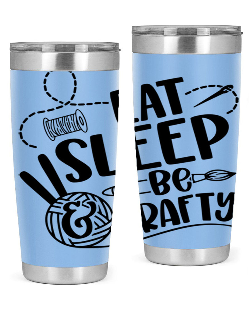 Eat Slepp Be Crafty 28#- crafting- Tumbler