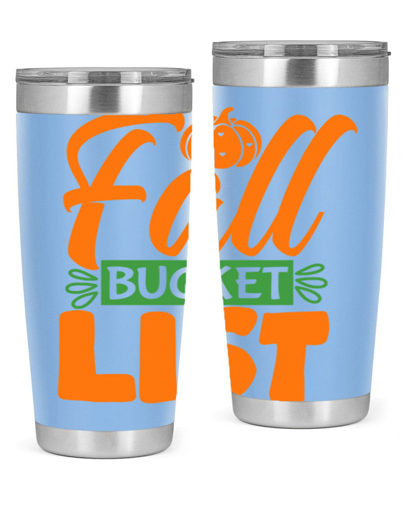 Fall Bucket List 93#- fall- Tumbler