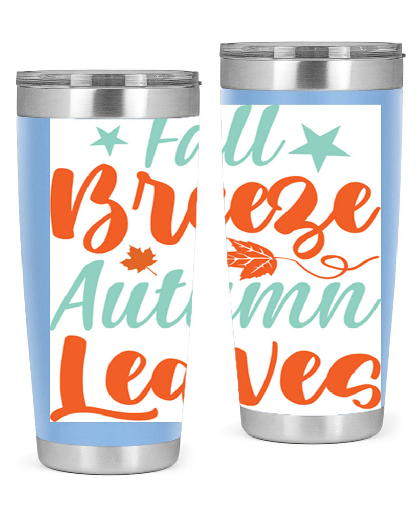 FallBreezeAutumnLeaves 147#- fall- Tumbler