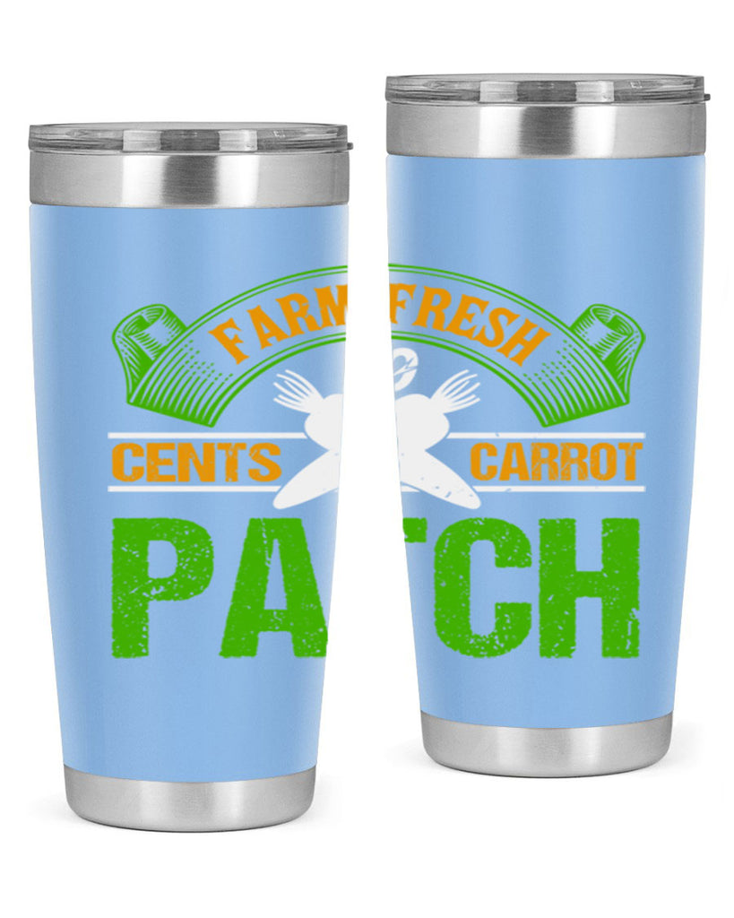 Farm Fresh cents carrot patch 22#- farming and gardening- Tumbler