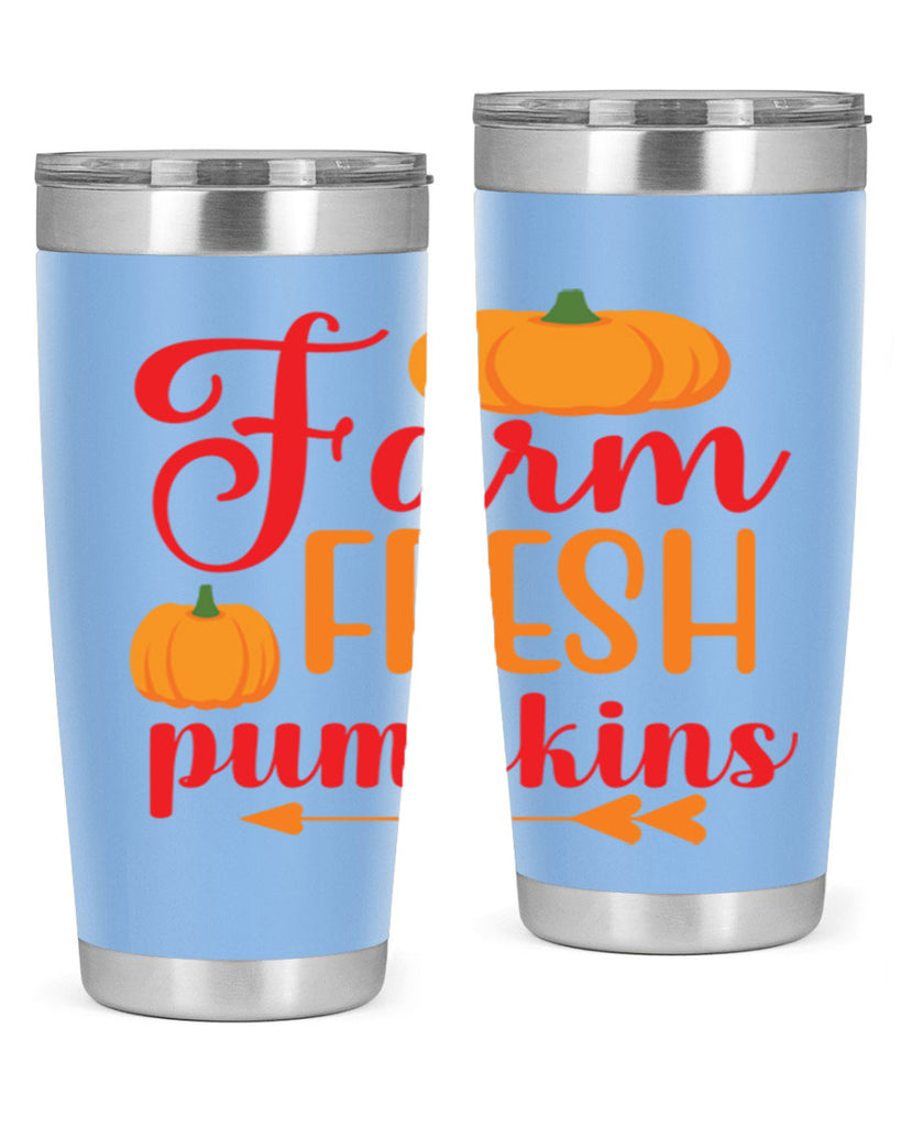 FarmFreshPumpkins 177#- fall- Tumbler