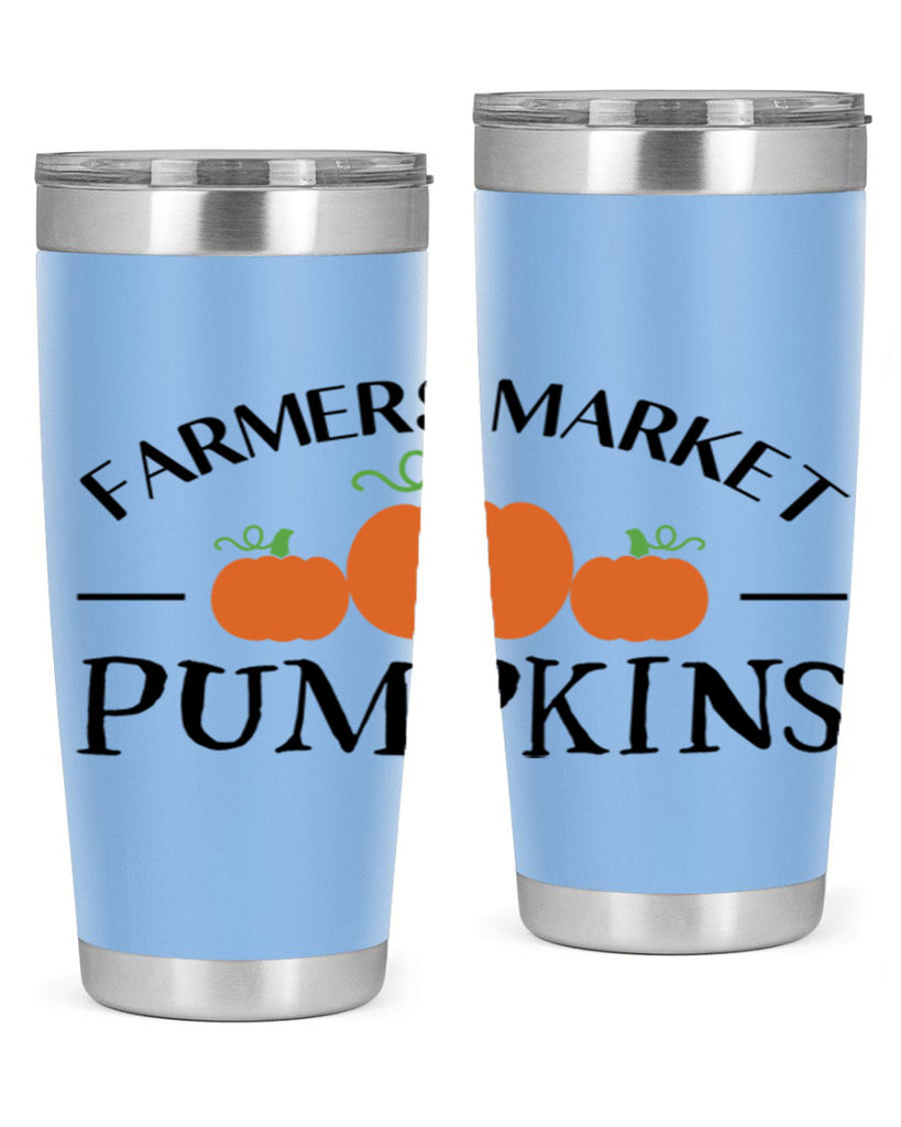 Farmers Market Pumpkins 178#- fall- Tumbler