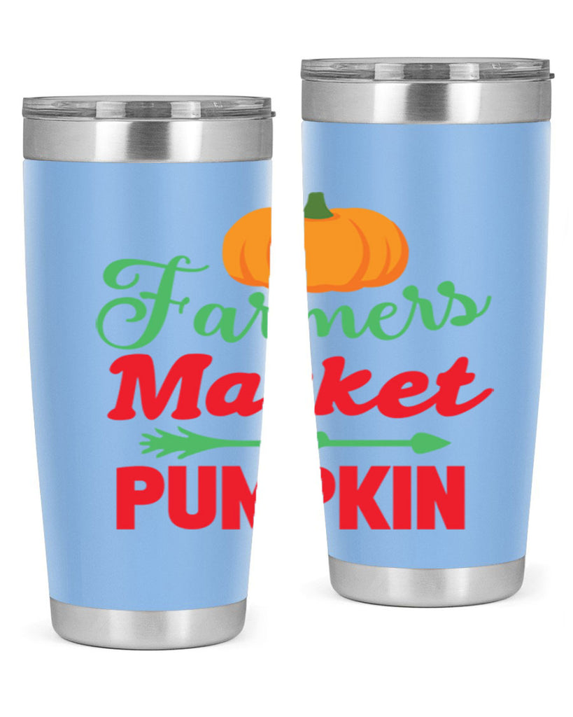 FarmersMarketPumpkin 180#- fall- Tumbler