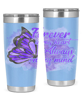 Forever In My Hear Alzheimer 149#- alzheimers- Tumbler