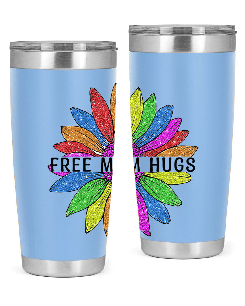 Free Mom Hugs Gay Pride Lgbt Flower 26#- lgbt- Tumbler