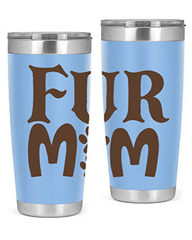 Fur Mom Style 88#- dog- Tumbler