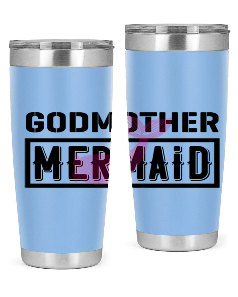 Godmother mermaid 196#- mermaid- Tumbler