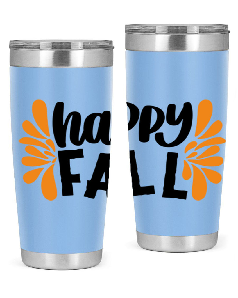 Happy Fall 491#- fall- Tumbler