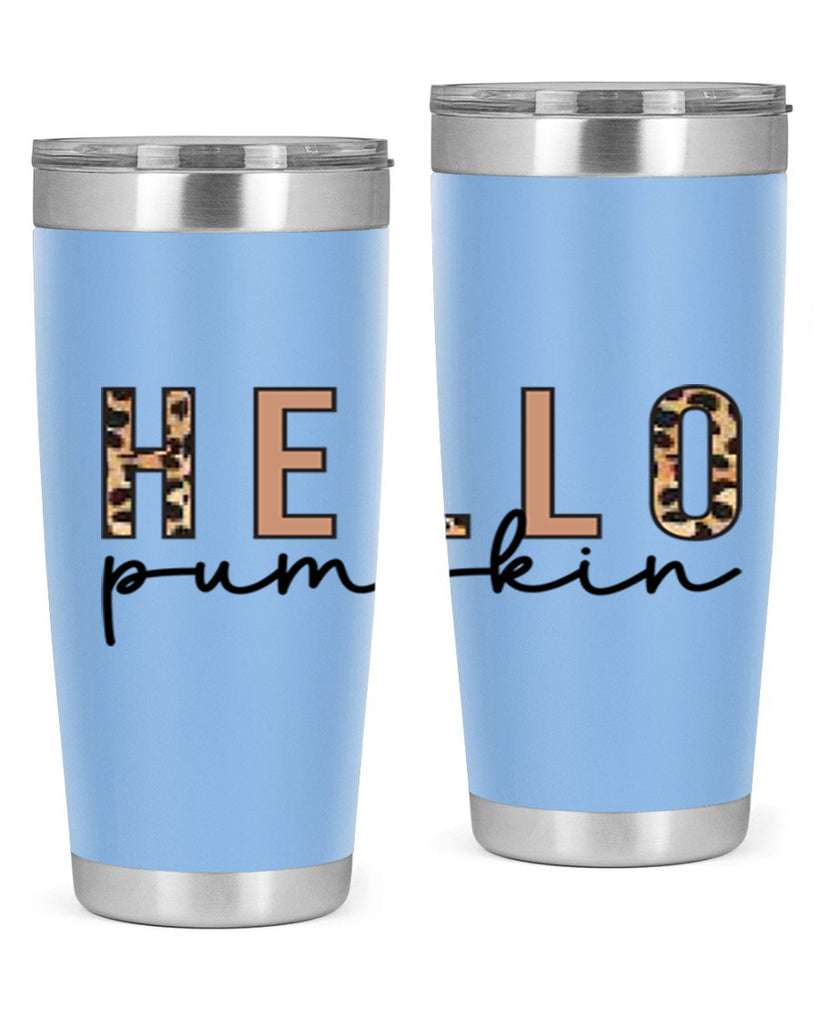 Hello Pumpkin Fall 291#- fall- Tumbler