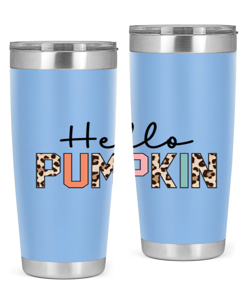 Hello pumpkin 289#- fall- Tumbler