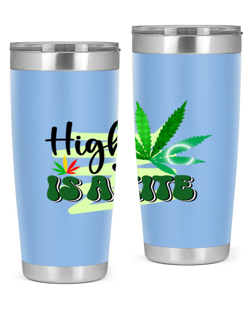 High is a Kite 116#- marijuana- Tumbler