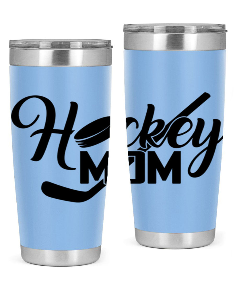 Hockey mom 1186#- hockey- Tumbler