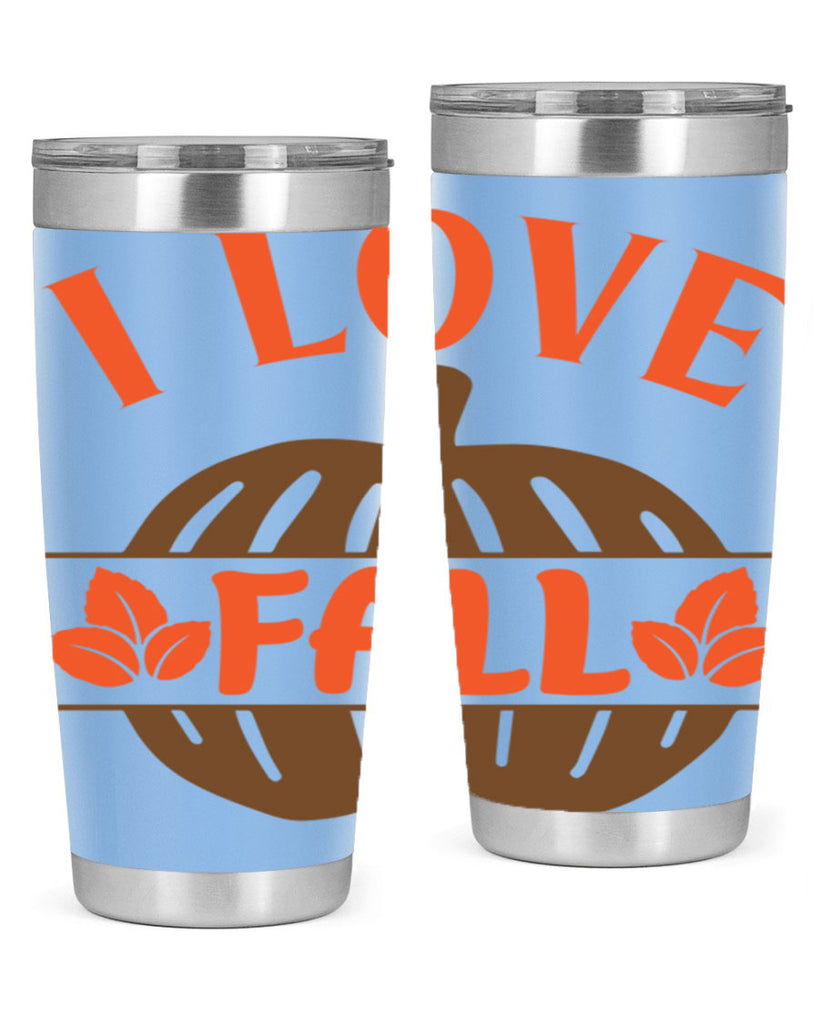 I Love Fall 337#- fall- Tumbler