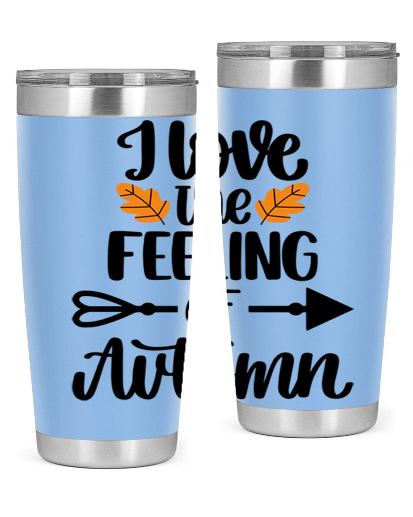 I Love The Feeling Of Autumn 499#- fall- Tumbler