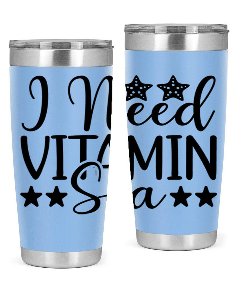 I Need Vitamin Sea 232#- mermaid- Tumbler
